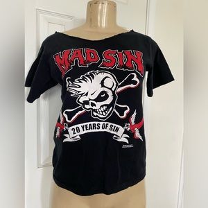 Mad Sin “20 years of sun” T Shirt Womens Size Small